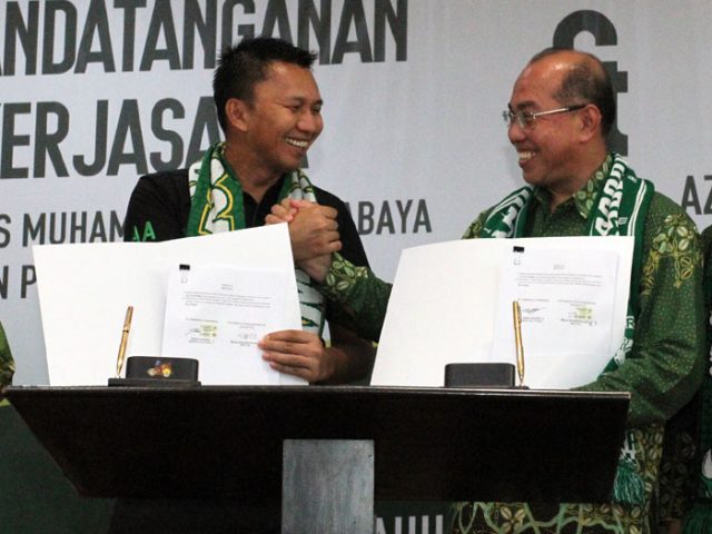 Universitas Muhammadiyah Surabaya Jadi Sponsor Persebaya Musim Ini